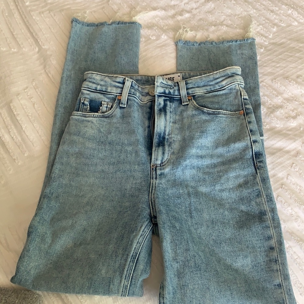 Paige ultra-high rise Cindy jeans